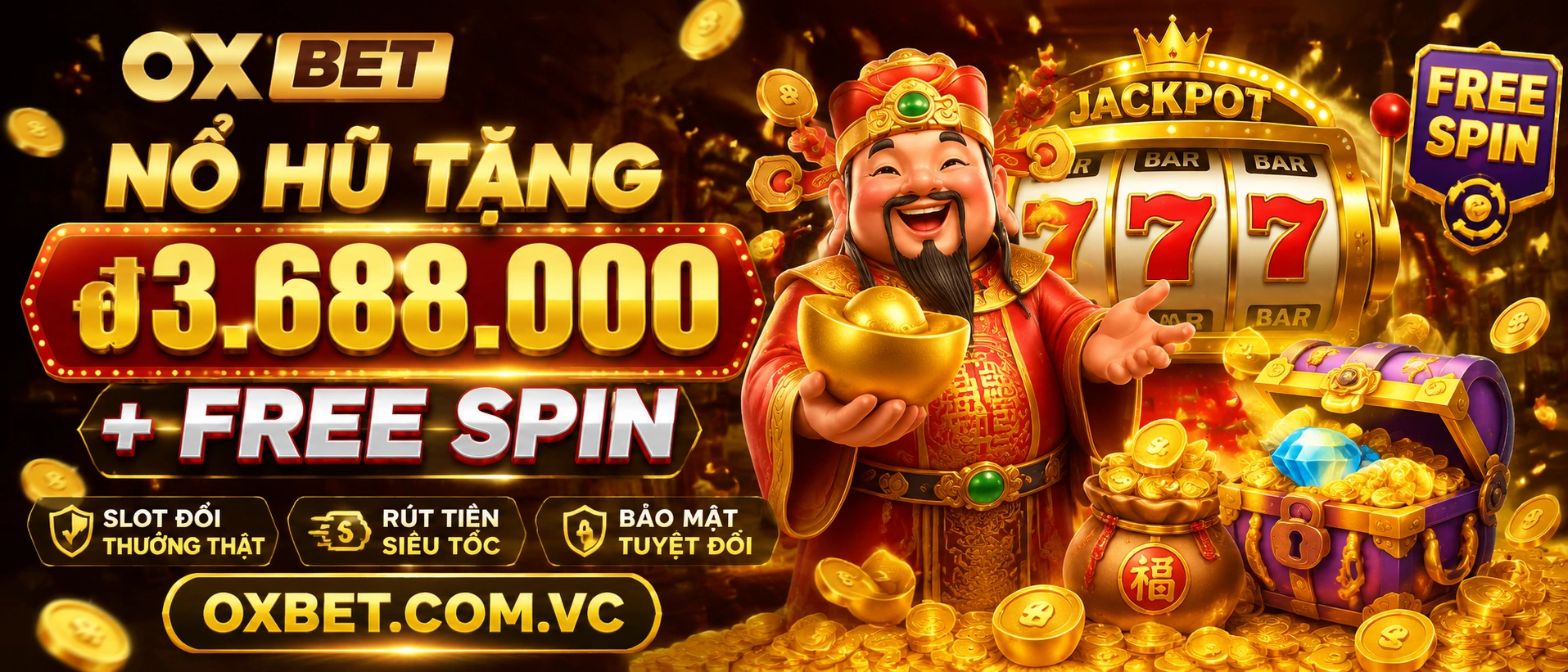 Banner quà tân thủ cho khu Nổ Hũ với điểm nhấn khuyến mãi